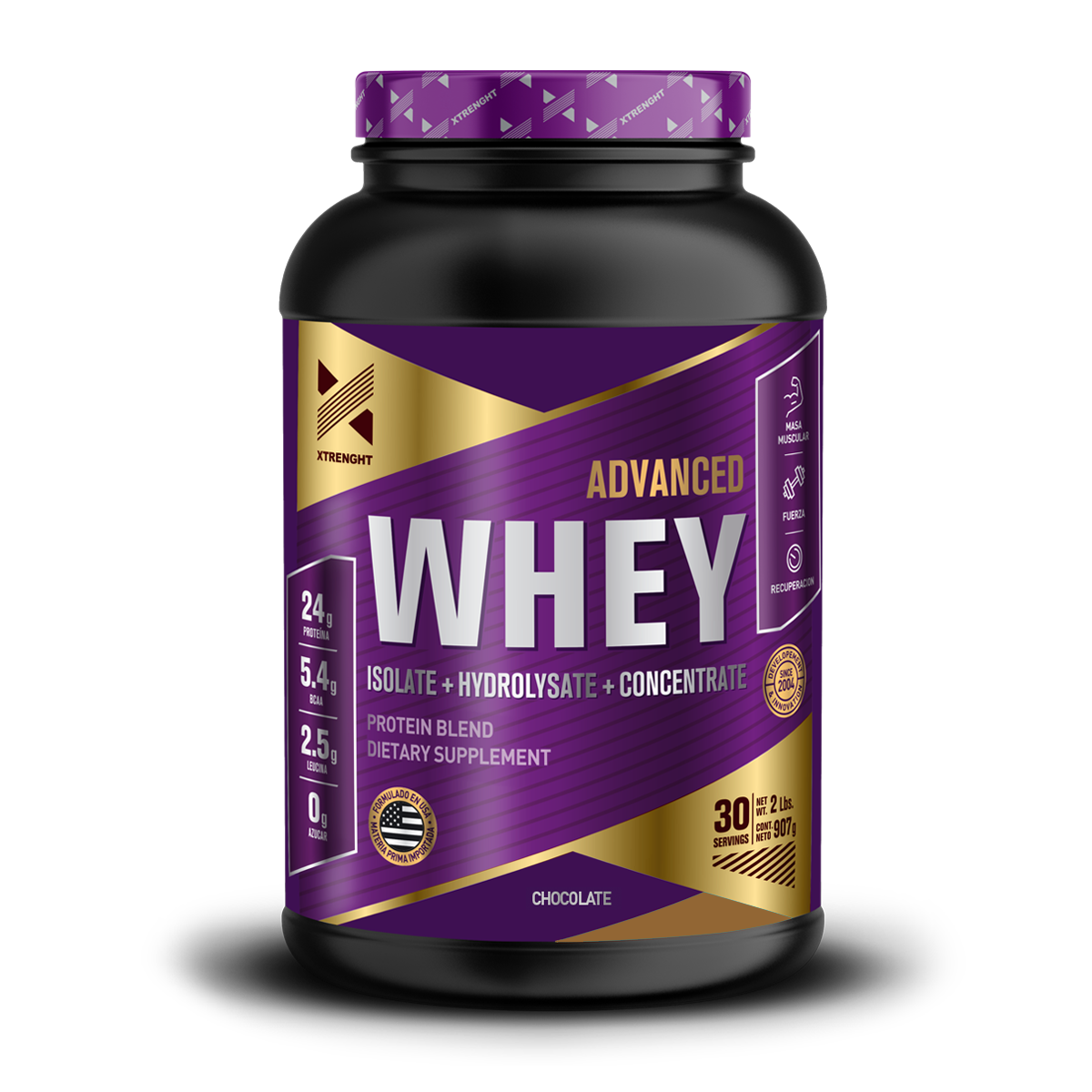 Advanced Whey Xtrenght – 2 lbs (907g)