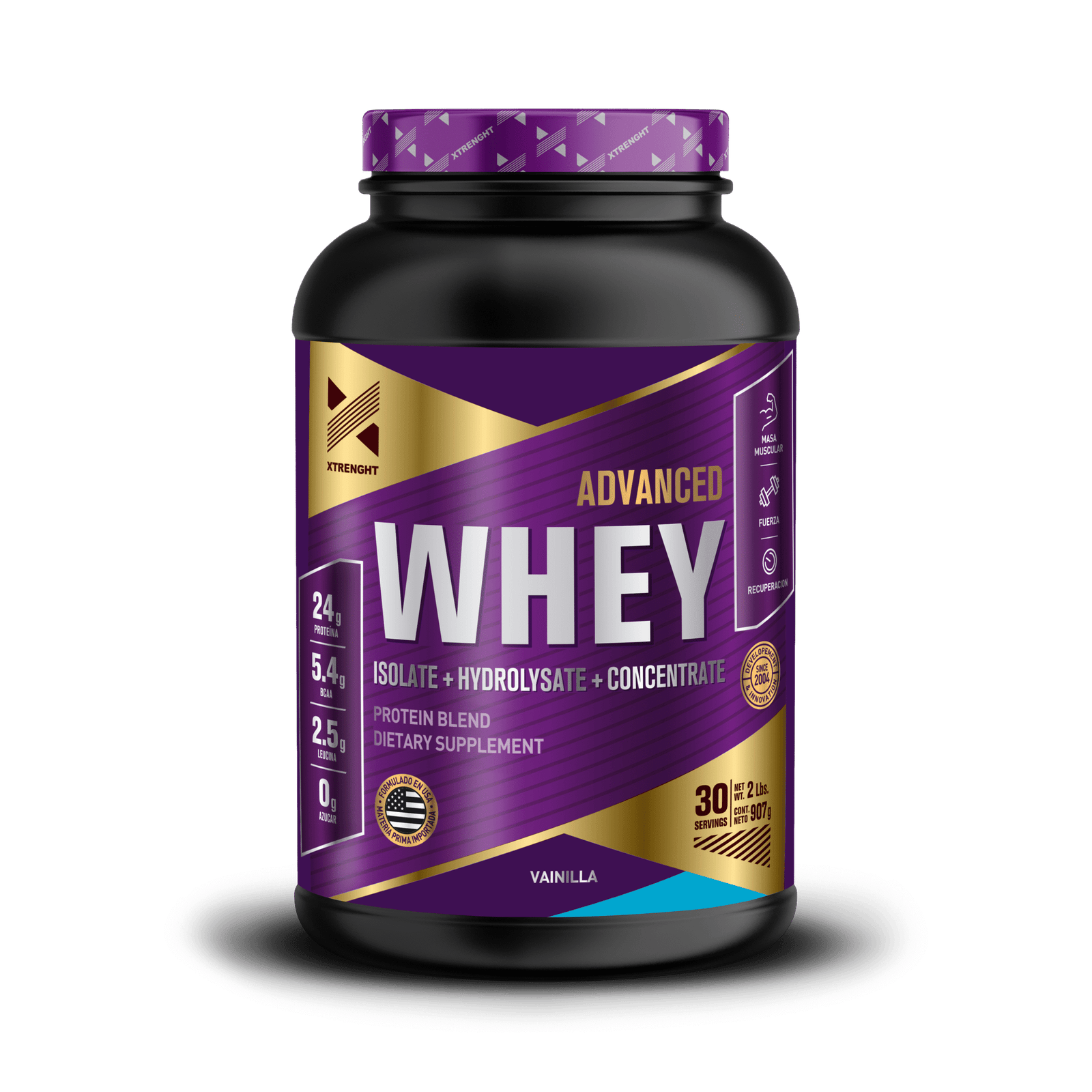 Advanced Whey Xtrenght – 2 lbs (907g) - Imagen 2