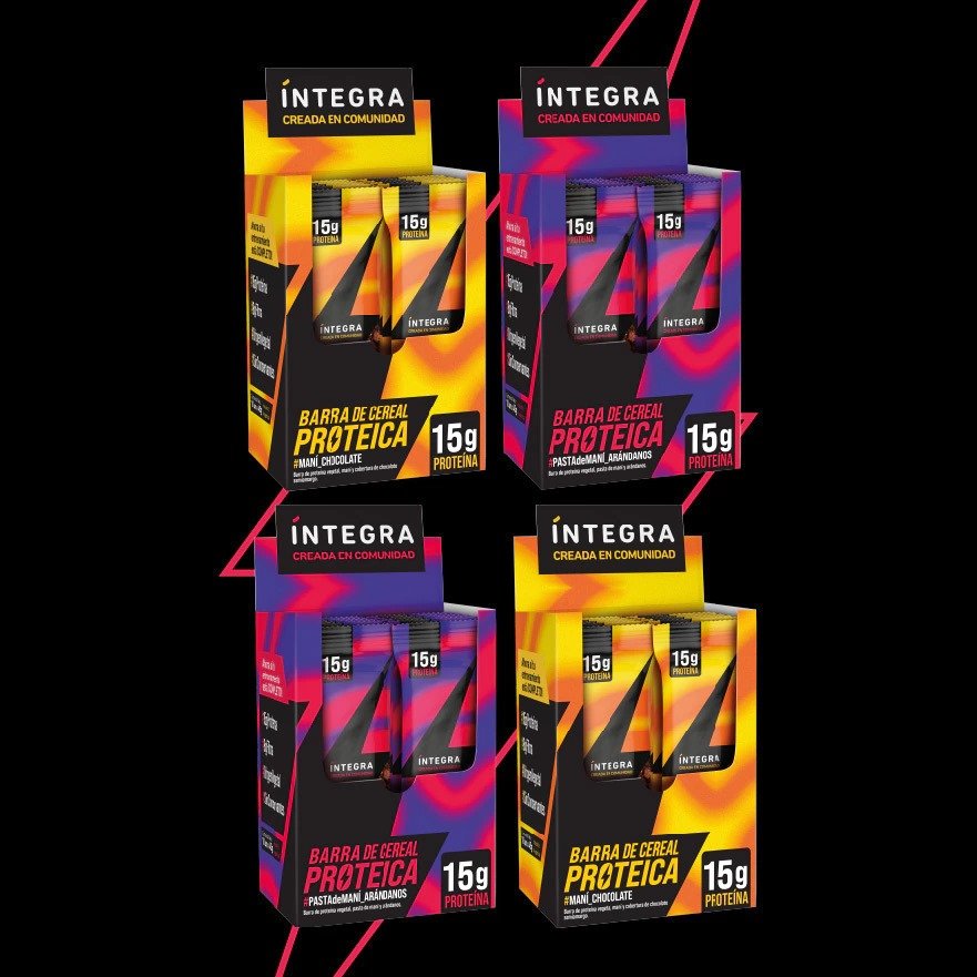 Barras proteicas Integra x10