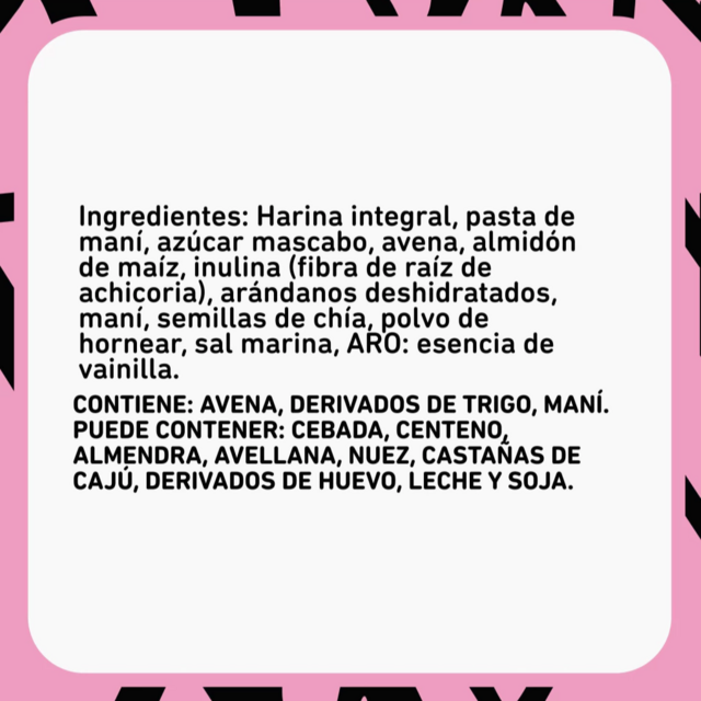 Combo x 3 Galletitas Proteicas Íntegra – Chía & Arándanos 72 g - Imagen 4