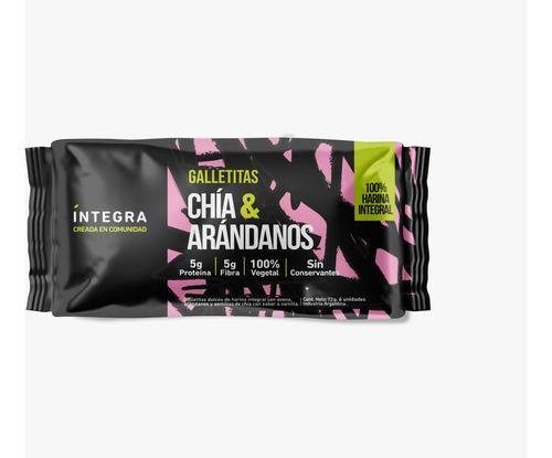 Combo x 3 Galletitas Proteicas Íntegra – Chía & Arándanos 72 g