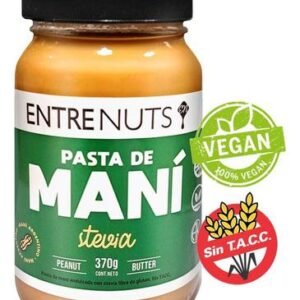 Entrenuts Mantequilla de Maní con Stevia – 370g