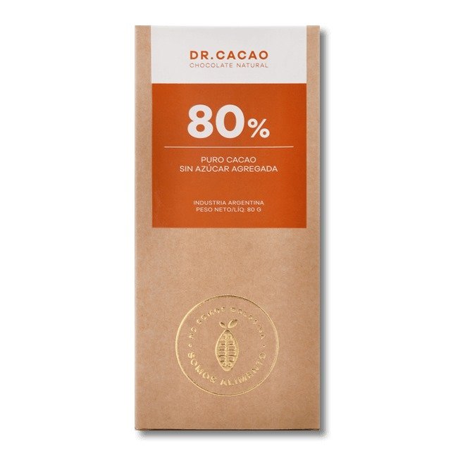 Chocolate 80% Cacao (50 g)