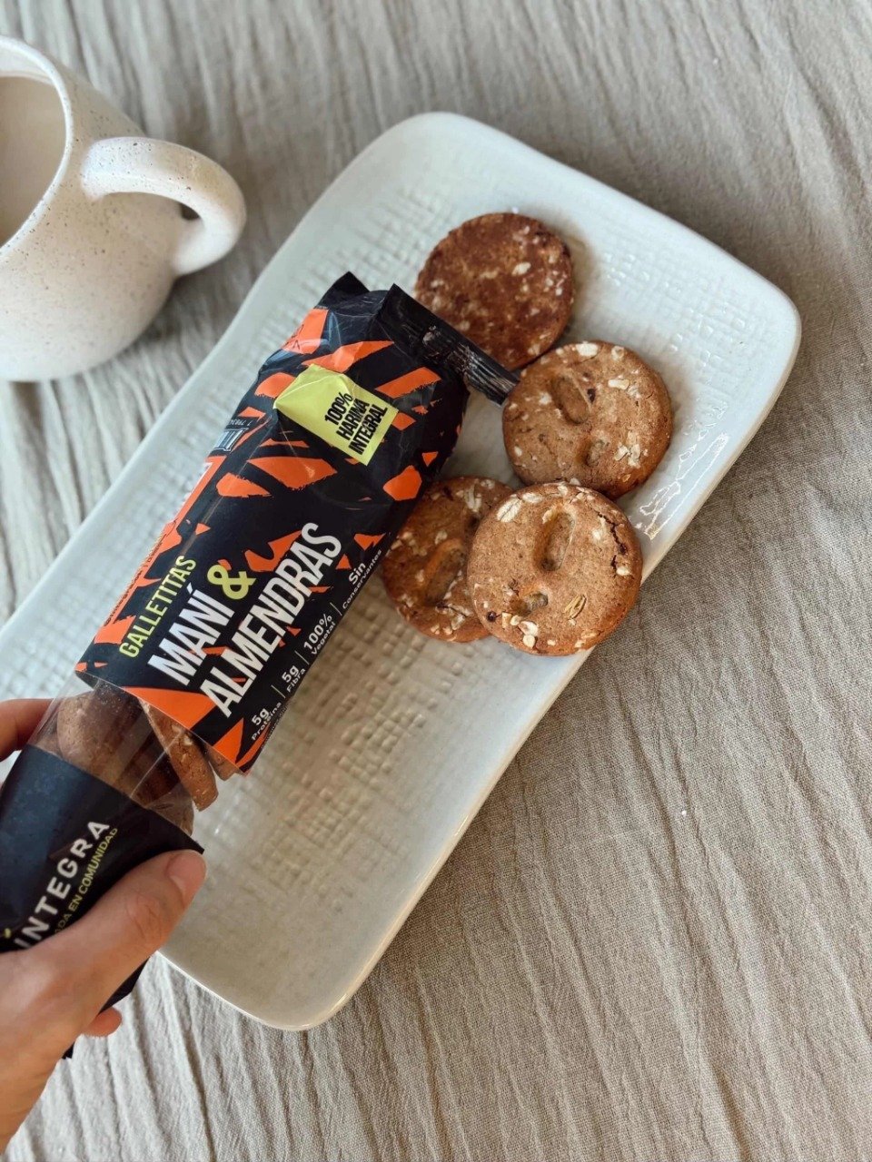 Galletitas Maní & Almendras – 200 g - Imagen 2