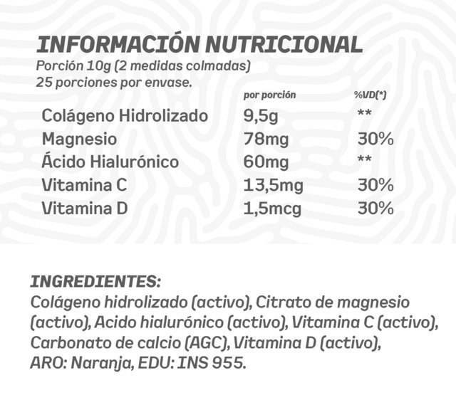 Colágeno Hidrolizado Flex – 250 g - Imagen 2