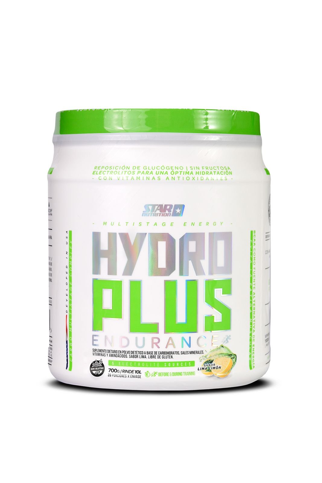 Hydroplus Endurance 700 g – Sabor Lima Limón
