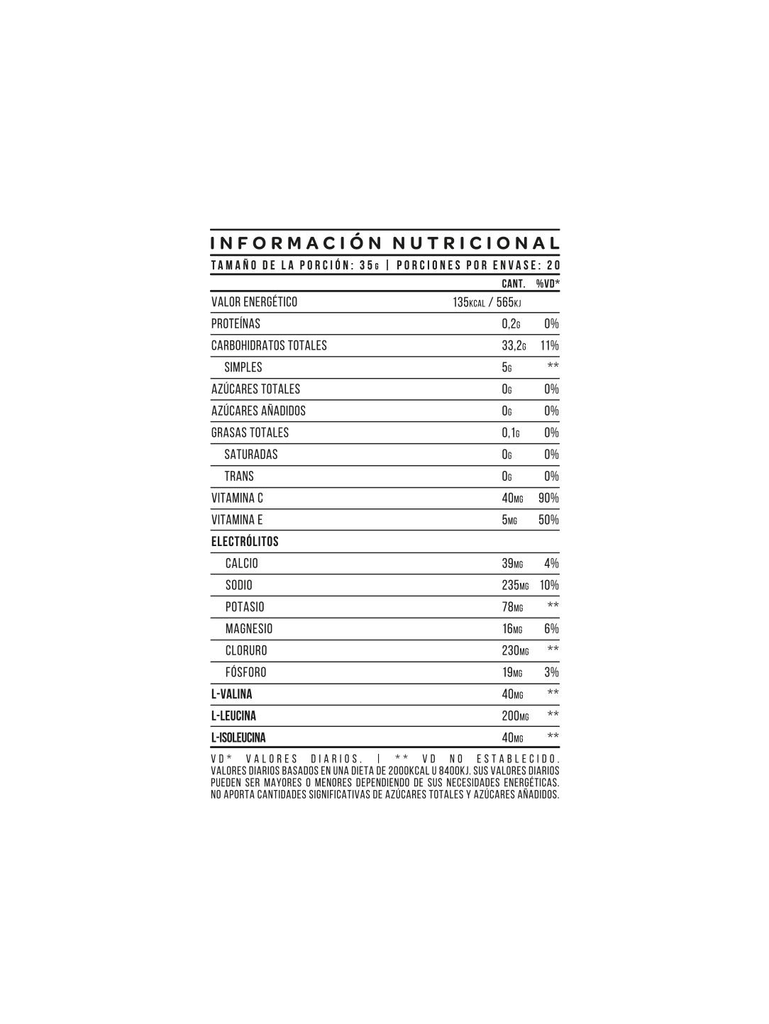 Hydroplus Endurance 700 g – Sabor Lima Limón - Imagen 3