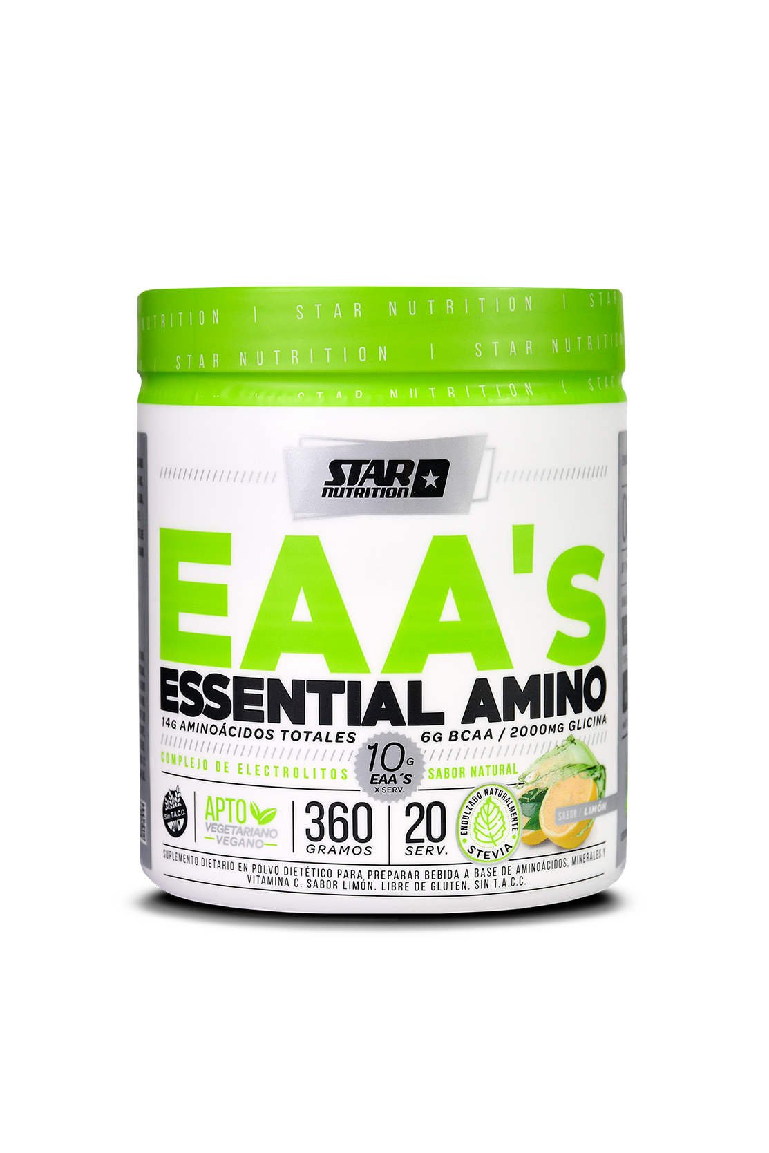 Essential Amino EAA’s 360 g – Sabor Limón | Star Nutrition