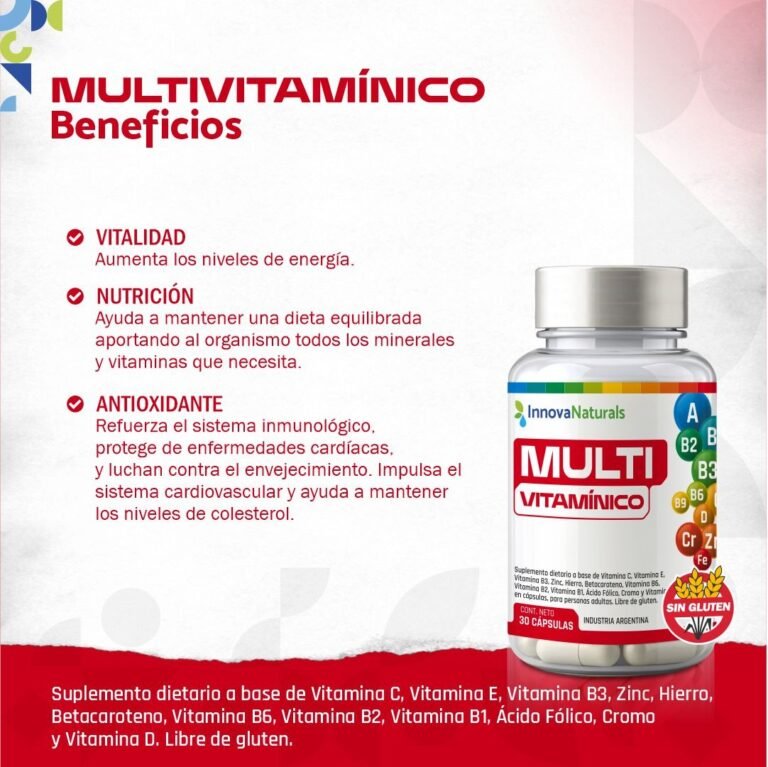 Multivitamínico x 30 Cápsulas – Innovanaturals - Imagen 3